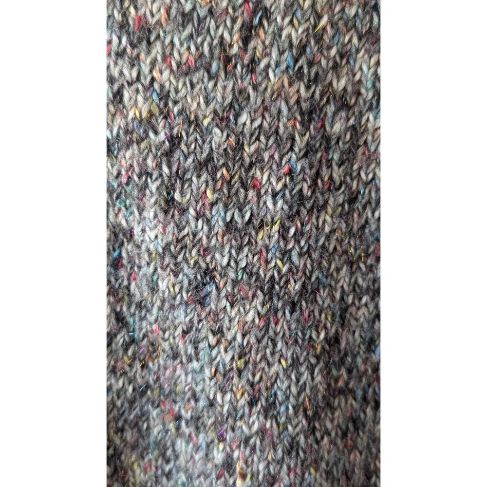 Cabi Coffee House Duster Cardigan Sweater Knit Open Front Multicolor Size S‎